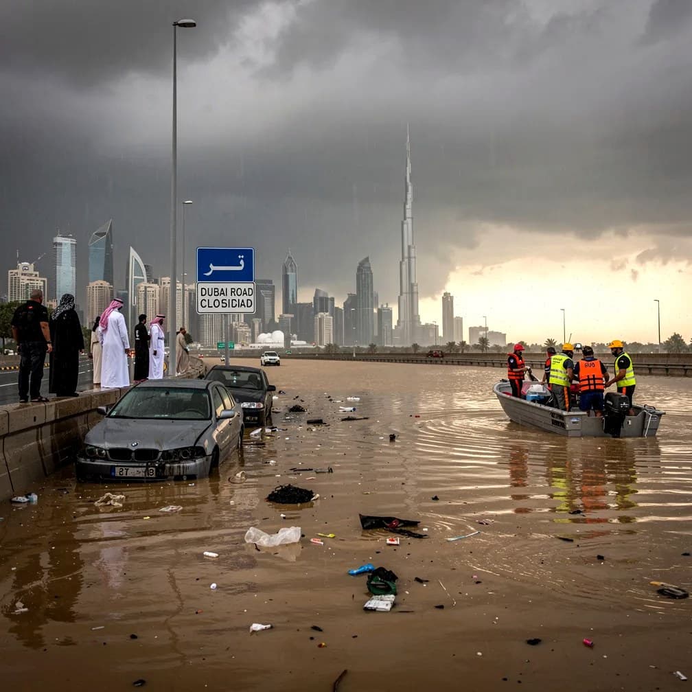 Ujedinjeni Arapski Emirati pogođeni vremenskim nepogodama