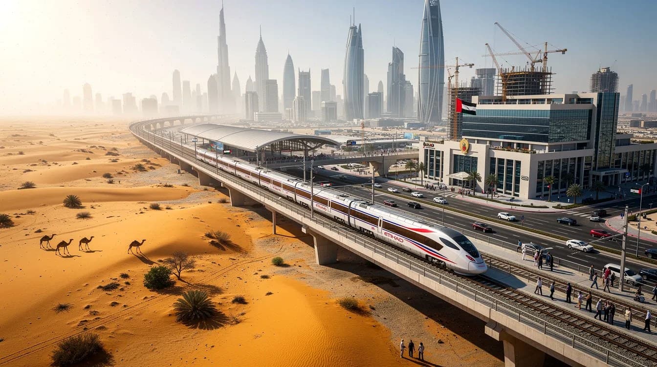 Septembar 2026. u UAE: Etihad Rail, promene u socijalnim davanjima i akcizama