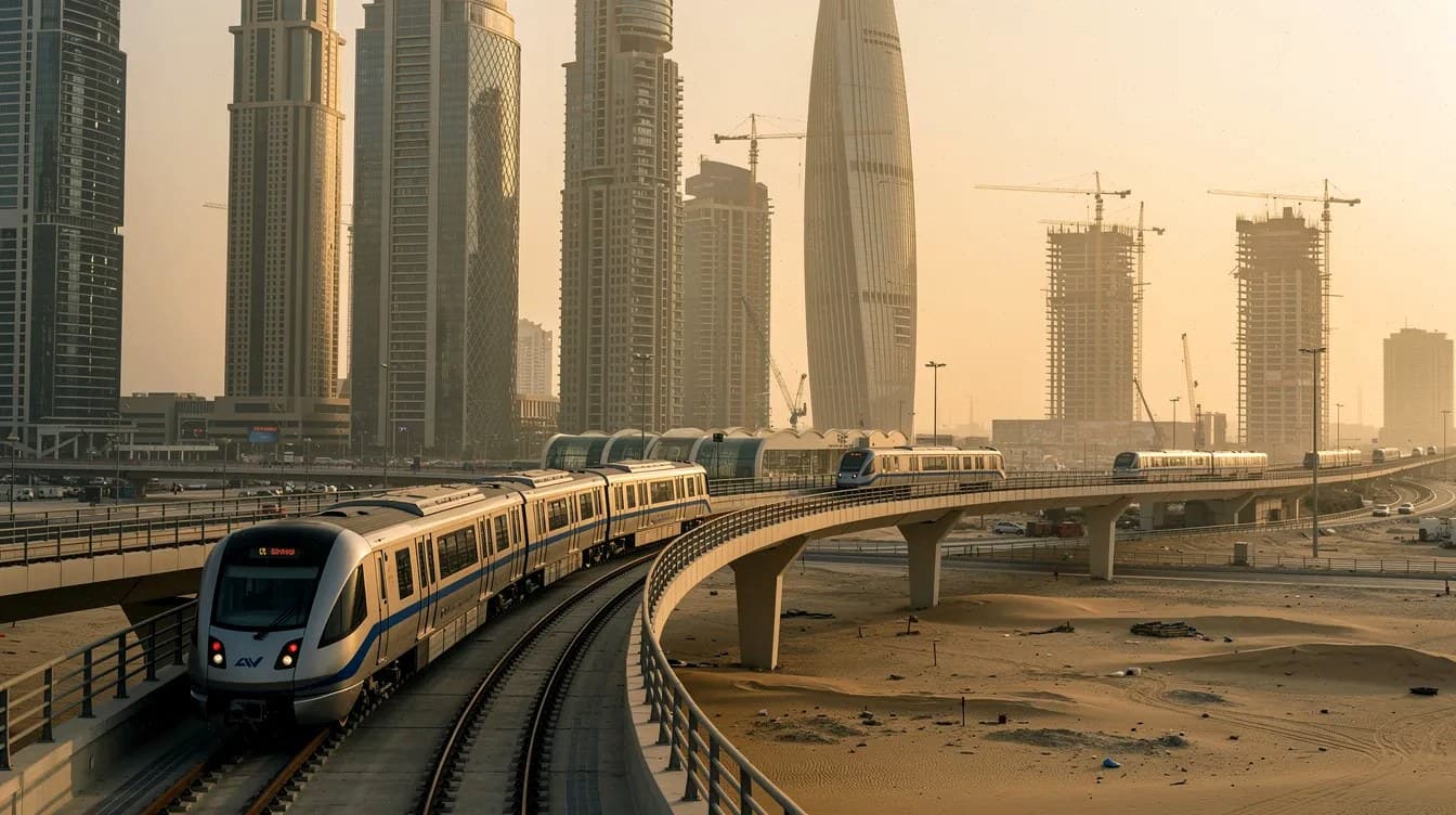 Dubai metro slavi 17 godina: pad broja putnika u 2026. i planovi za novu podzemnu liniju