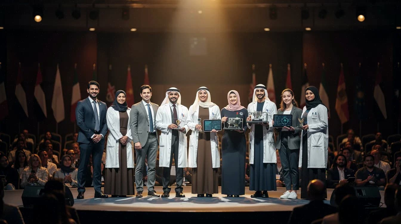 Troje studenata iz UAE osvojilo titule Globalnih pobednika na 'Mlađoj Nobelovoj nagradi'