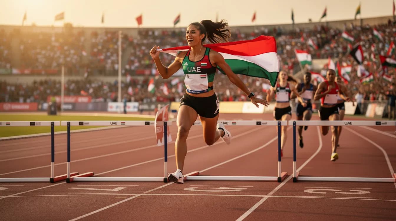 Prvo zlato UAE na Azijskim igrama: Mariam Kareem oborila rekord u trci na 400 metara sa preponama